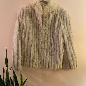 Saga fox fur coat